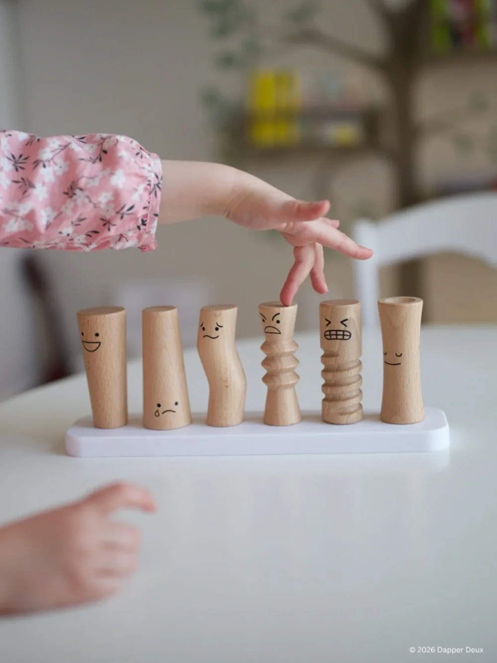 Lovever | Wooden Emotion Peg Dolls from the Observer Play Kit